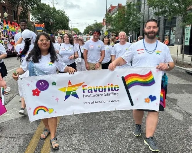 Favorite Celebrates Pride Month at the Kansas City Pride Parade